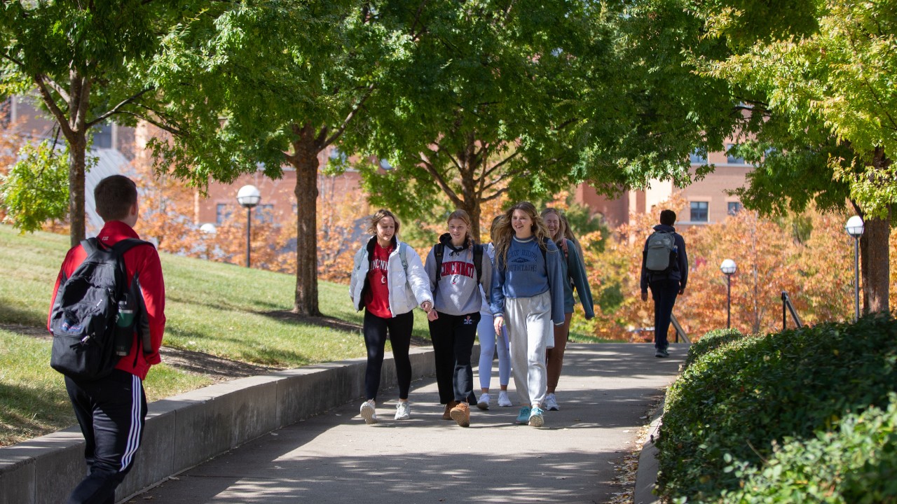 Fall campus scenes