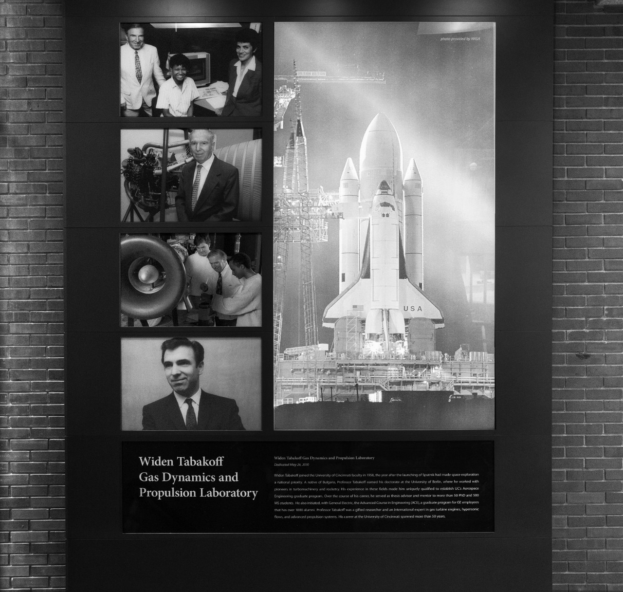 Lobby of Rhodes Hall, Widen Tabakoff wall