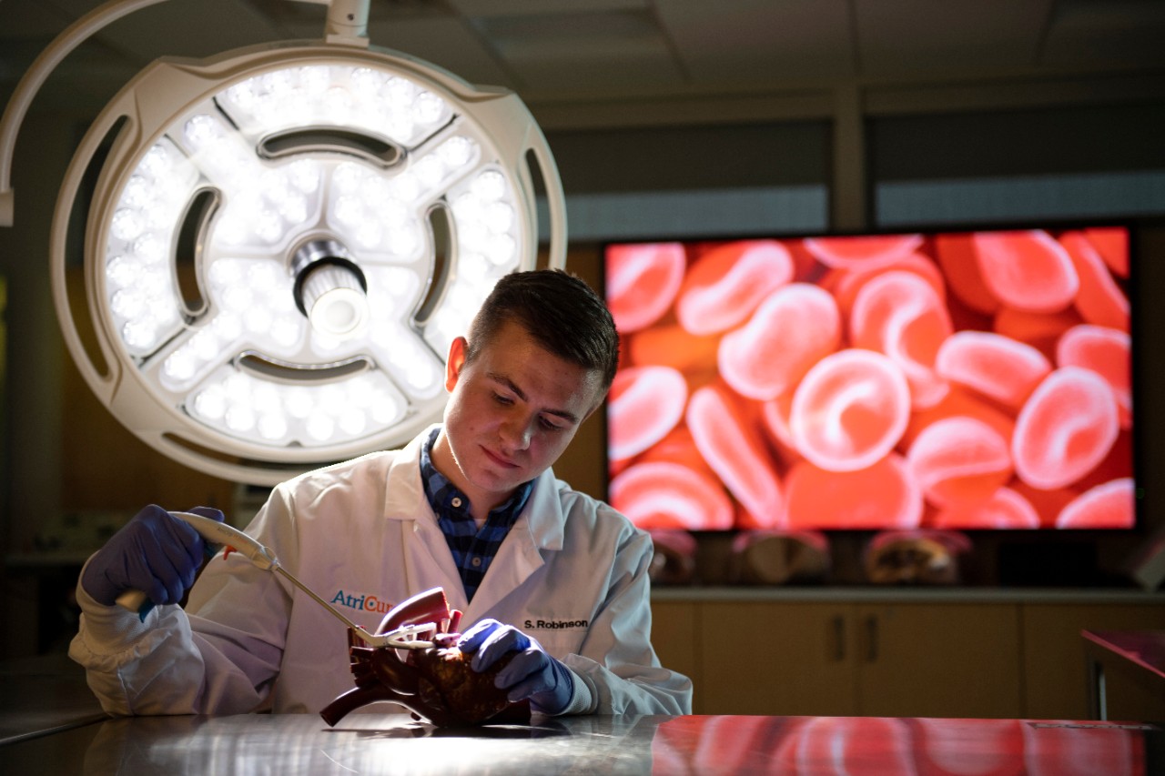 Co-op students at Atricure in Mason, Ohio.