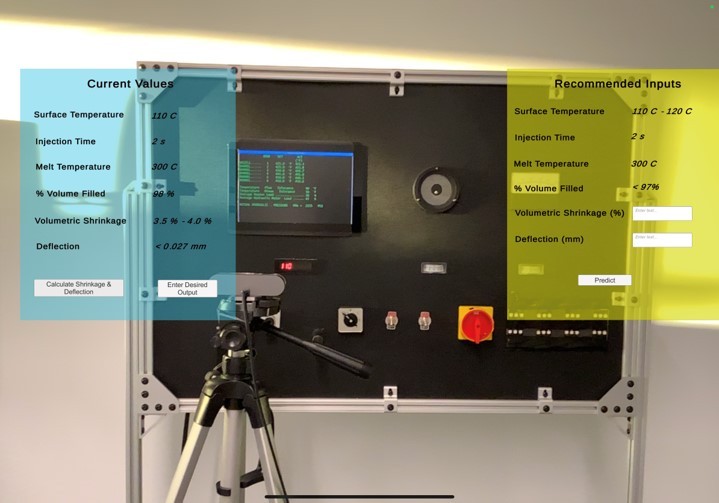 AR-based app for legacy machine artifacts