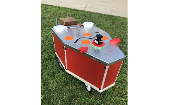 Robotics team competition entry robot