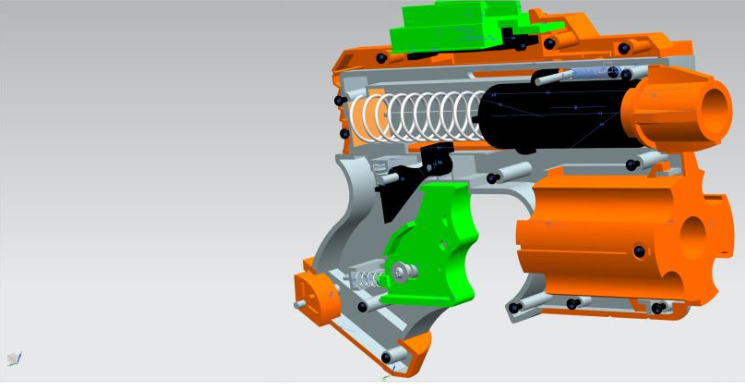Example, freshmen engineering graphics project