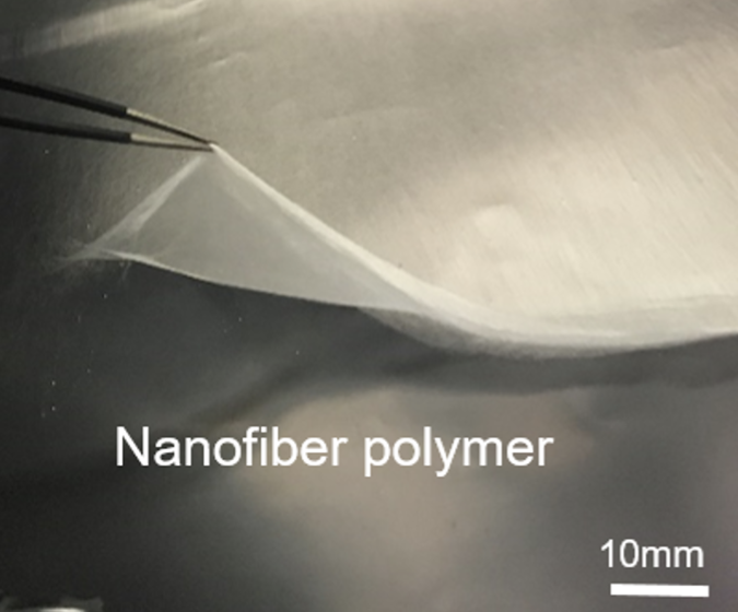 Nanofiber polymer